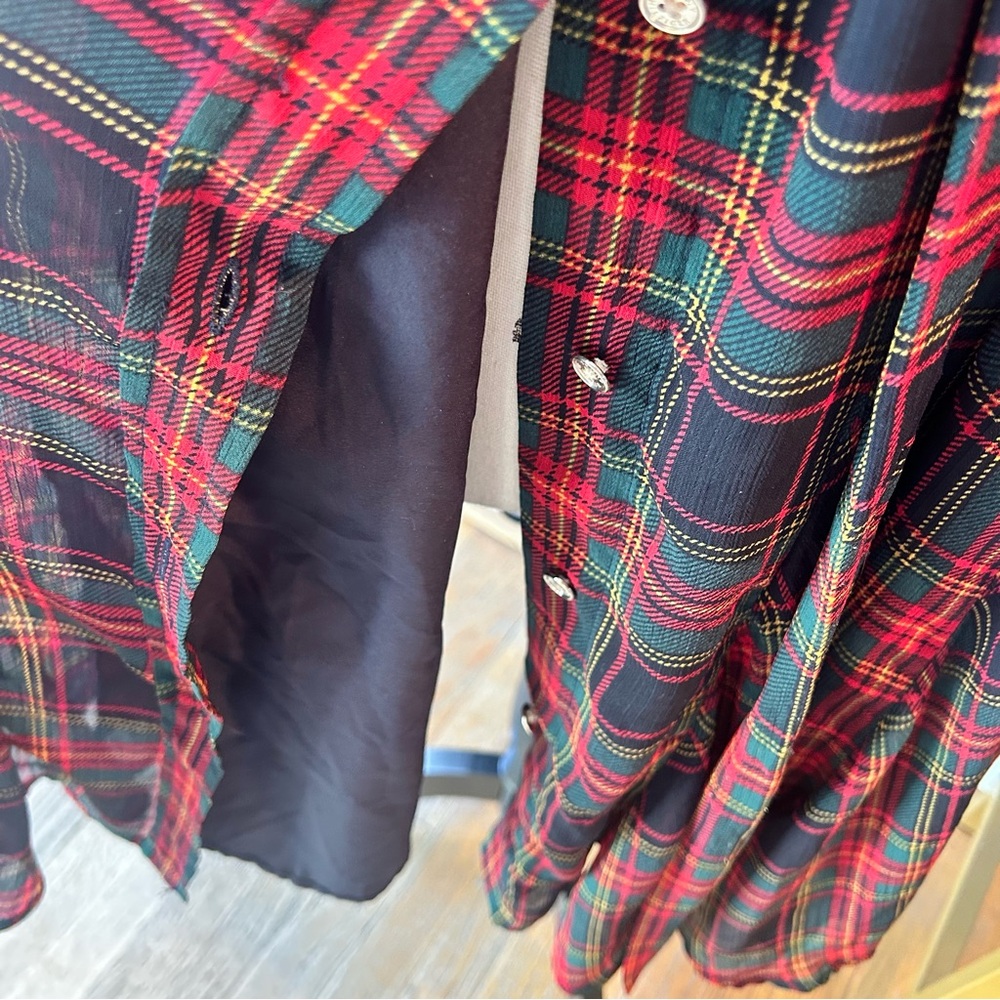Tommy Hilfigure| plaid shirt dress - Picture 6 of 13